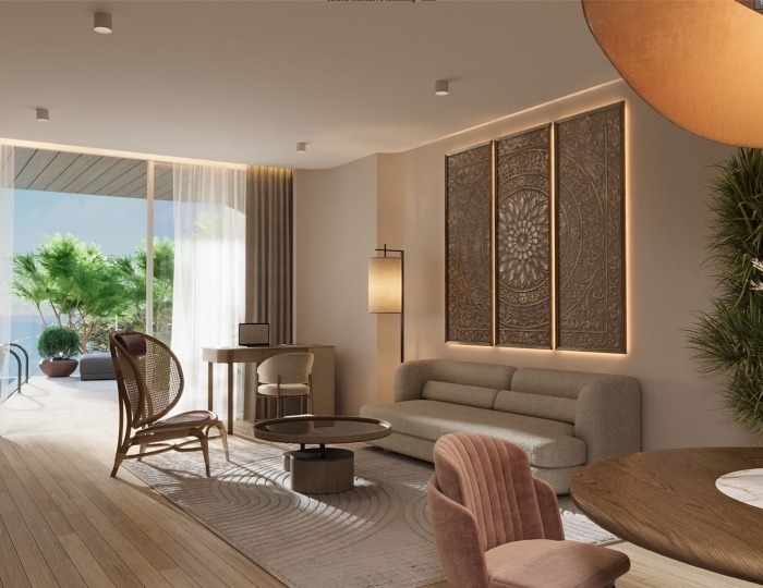 2-x местный 2-х комн. люкс с приватным бассейном - Отель «Miracleon Dusit Thani Resort & Spa Anapa Miracleon 5* (Дусит)» Анапа